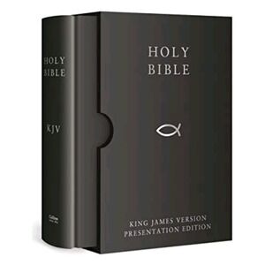 Collins UK HOLY BIBLE: King James Version (KJV) Black Presentation Ed (Hardback)